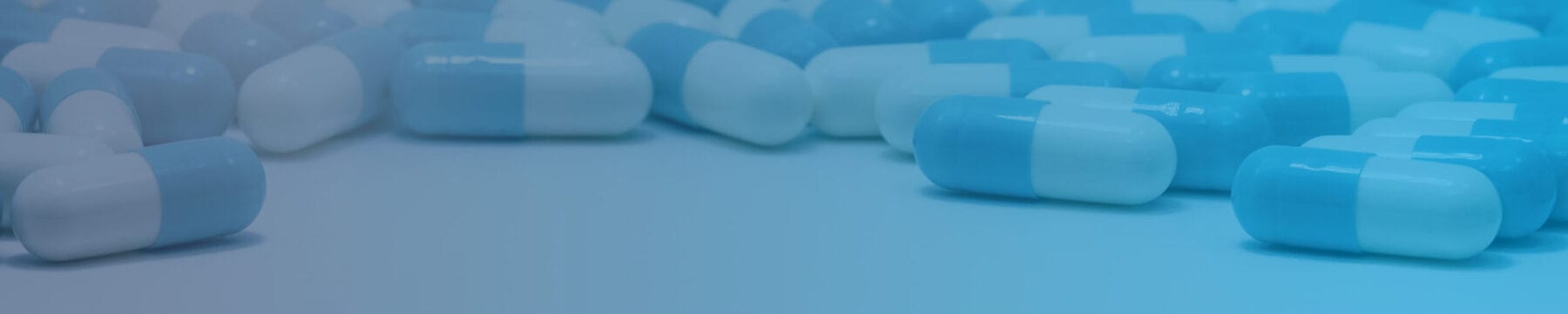 NABP (National Association of Boards of Pharmacy) Accredited Drug Distributor slider blue background with pills